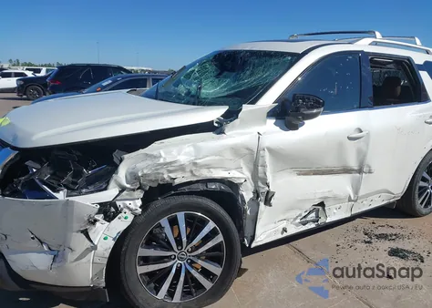 2024 Nissan Pathfinder Platinum Fwd из США, поврежденный, VIN 5N1DR3DG9RC209650